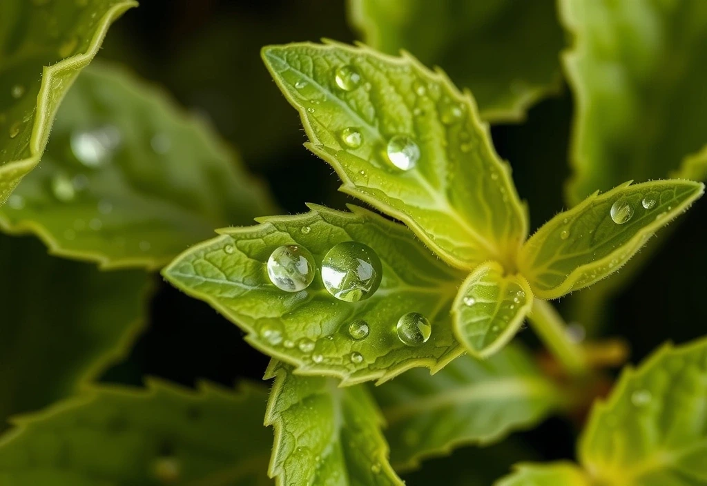 Fraîcheur des herbes aromatiques